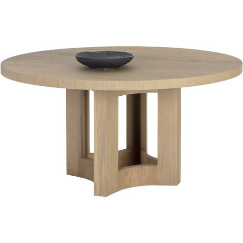 Elma 60 X 30 inch Natural Dining Table